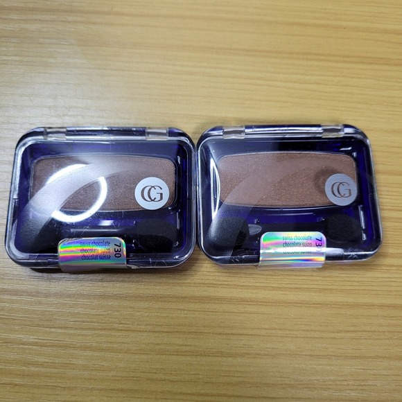 Covergirl Eye Enhancers 730 Cover Girl Swiss Chocolate Single Eyeshadow Lot of 2 - Picture 1 of 3